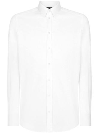 Dolce & Gabbana Overhemd van stretch-katoen - Wit