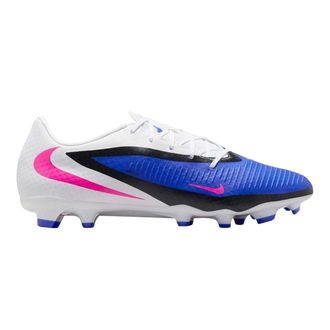 Nike Voetbalschoenen voor heren van de Academy-serie, voor harde ondergrond (Blauw/Wit/Roze)