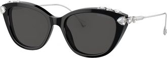 Swarovski SK 6010 103887 53mm Womens Cat-Eye Sunglasses