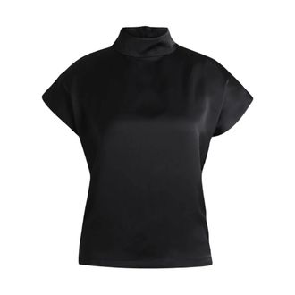 HUGO BOSS Dames, Blouses & Shirts, Zwart, Maat: L