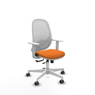 Piqueras y Crespo Silla De Oficina Piqueras Y Crespo Cilanco Blanco Espuma 50 Mm