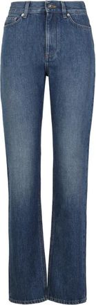 Givenchy Straight fit jeans - Dames - Regular Fit Jeans - Blauw - W26 - Katoen - Jeans