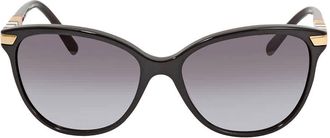 Burberry Regent Grey Gradient Cat Eye Ladies Sunglasses BE4216 30018G 57