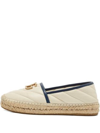 Gucci quilted espadrilles - Neutrals
