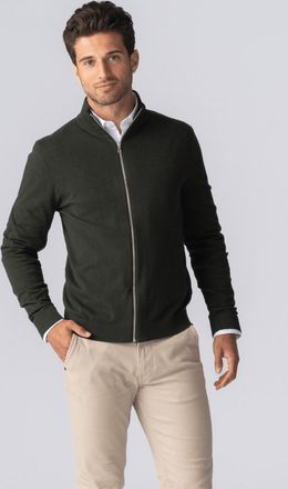 Perform Collection Pullover Vest met Rits - Leger