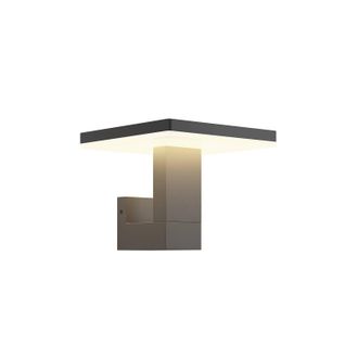 Lucande Lucande - L&aacute;mpara De Pared Led Exterior olesia En Negro Aluminio