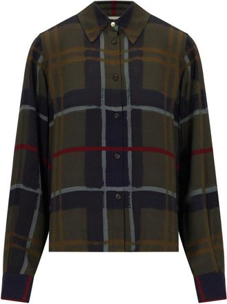 Barbour CAMICIA KIRKLEES VERDE BARBOUR