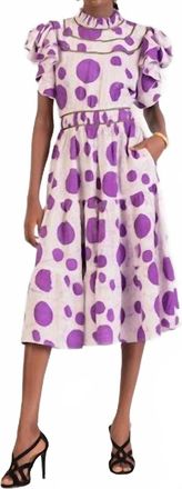 Busayo Seyi Dress In Purple