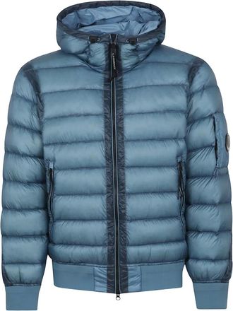 C.P. Company Piumino con cappuccio - Blu