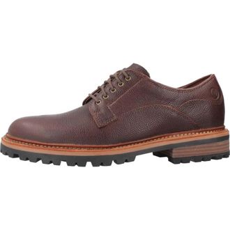 Clarks Stijlvolle Veterschoenen voor Mannen - Heren - Veterschoenen - Rood - 39 1/2 EU - Schoenen