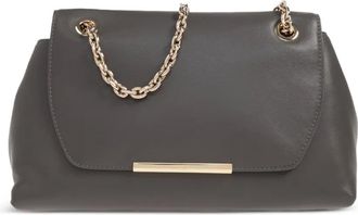 Furla Kleine Nadia leren crossbodytas - Grijs