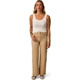 Carve Designs Audrey Wide Leg in Sand at Nordstrom, Size 14 31