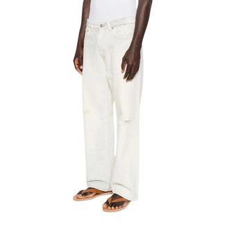 Our Legacy Straight Jeans, male, White, Size: W32 Third Cut Jeans