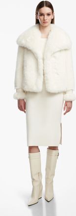 Rudsak Chloe Womens Faux Fur Jacket