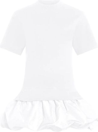 Patou White T-Shirt Dress