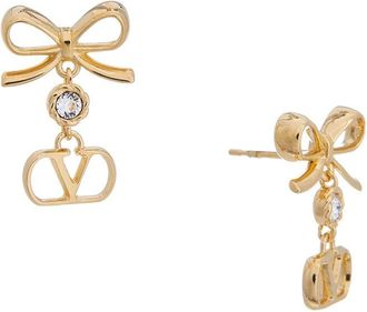 Valentino Vlogo Signature Metal Earrings