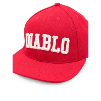 Willy Chavarria MAMSA003-006 Wired Brim Structured Baseball Cap - Red