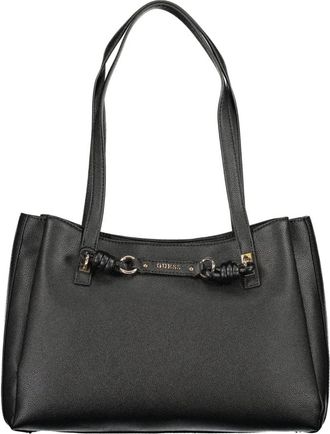Guess Camelia 3 Comp Tote - female - Guess - Shoulder Bags - Black - ONE SIZE - Bags