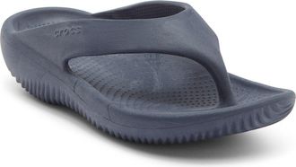 Crocs Mellow Recovery Flip Flop Sandal in Navy at Nordstrom Rack, Size 10