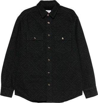 Casablanca Monogram Denim Shirt