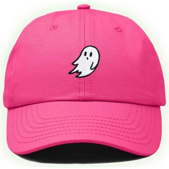 Dalix Ghost Dad Hat in Hot Pink at Nordstrom