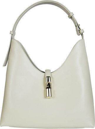 Furla Structured Hobo Bag In Smooth Leather