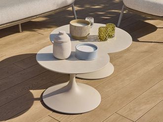 Suns Nova lounge tuintafel &oslash; 80cm (h: 34,5cm)