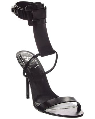 Roger Vivier Pilgrim Leather Sandal