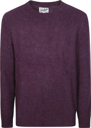 MC2 Saint Barth Regent Alpaca - - Knitwear - Uomo - Viola - L
