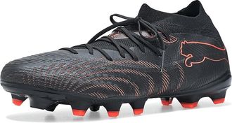 Puma Future 9 Match Firm, Artificial Ground Soccer Cleats Mens Soccer Shoes Black/Glowing Red/Strong Gray : 11.5 D - Medium, Textile