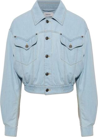 Versace Donna, Giacche, Blu, M, new