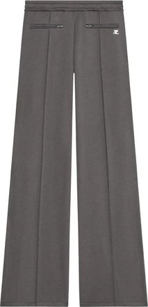 Courr&egrave;ges Sweatpants, female, Gray, S, Interlock Tracksuit Trousers