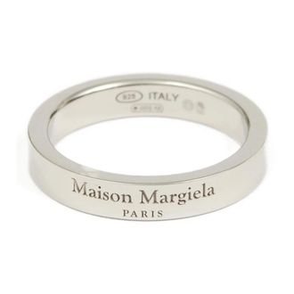 Maison Margiela Accessoires, Heren, Grijs, 44 MM, Logo Ring