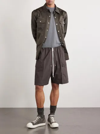 Rick Owens Slim-Fit Boiled Cashmere Sweater