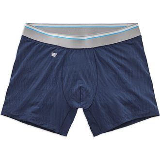 Mack Weldon AIRKNITx HD Performance Boxer Briefs in True Navy at Nordstrom, Size X-Large R