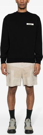 Jacquemus Mens The Gros Grain Sweatshirt in Black Cotton - Size Small