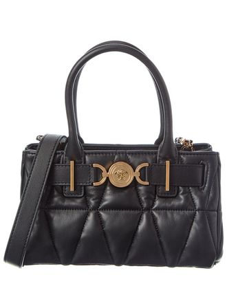 Versace Medusa Quilted Leather Tote