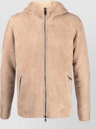 Giorgio Brato shearling hooded jacket