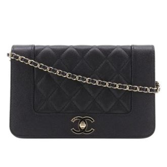 Chanel Pre-owned Shoulder Bag - Dames - Pre-owned - Zwart - Maat: ONE Size Leer