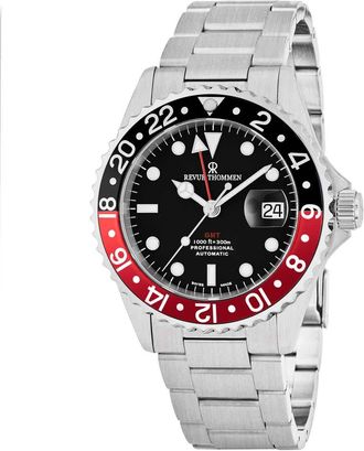 Revue Thommen Diver Automatic Black Dial Mens Watch 17572.2136