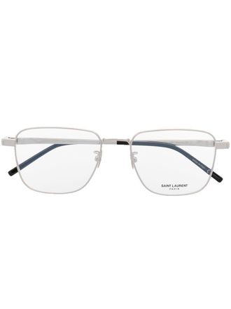Saint Laurent Eyewear Occhiali squadrati - Grigio