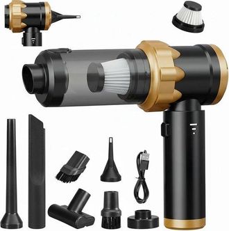 No Brand Aspiradora De Mano, Aspiradora De Mano De 22000 Pa Con Bater&iacute;a, Aspiradora Para Coche (con Motor Sin Escobillas)