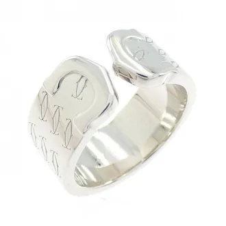Cartier White Gold White Gold (18K) Band Ring (Pre-Owned)
