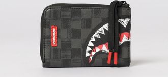 Sprayground Portafoglio Unfinished Shark Sprayground in pelle sintetica saffiano
