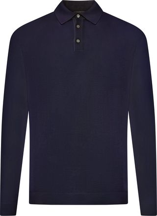 Roberto Collina FINE COTTON KNIT POLO SHIRT - Roberto Collina - Man