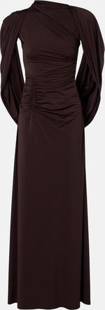 Rachel Gilbert Aether draped jersey gown