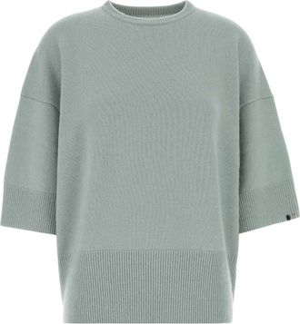 Extreme Cashmere N&deg;433 Sassie Sweater - Dames - Cashmere truien - Blauw - ONE Size - Kasjmier - Truien & Vesten