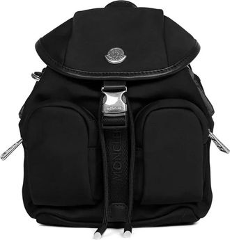 Moncler Mini Trick Rugzak - Dames - Rugzakken - Zwart - ONE Size - Leer - Tassen