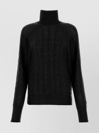 Etro elevated ribbed turtleneck cashmere sweater