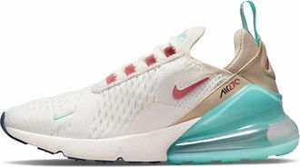 Nike Womens Air Max 270 Sneakers In Sail Copa